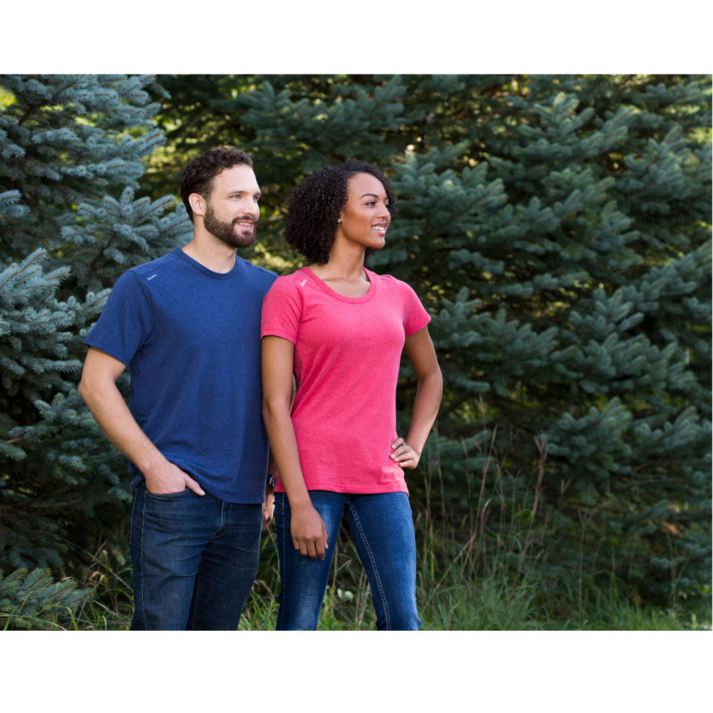 Zusa 3 Day Women's Red Heather Peachy Tee