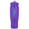 QNCH Purple SAHARA 28 oz. Eco-Polyclear Sports Bottle with Push/Pull Lid