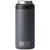 YETI Charcoal Rambler 12 oz Colster Slim Can Cooler