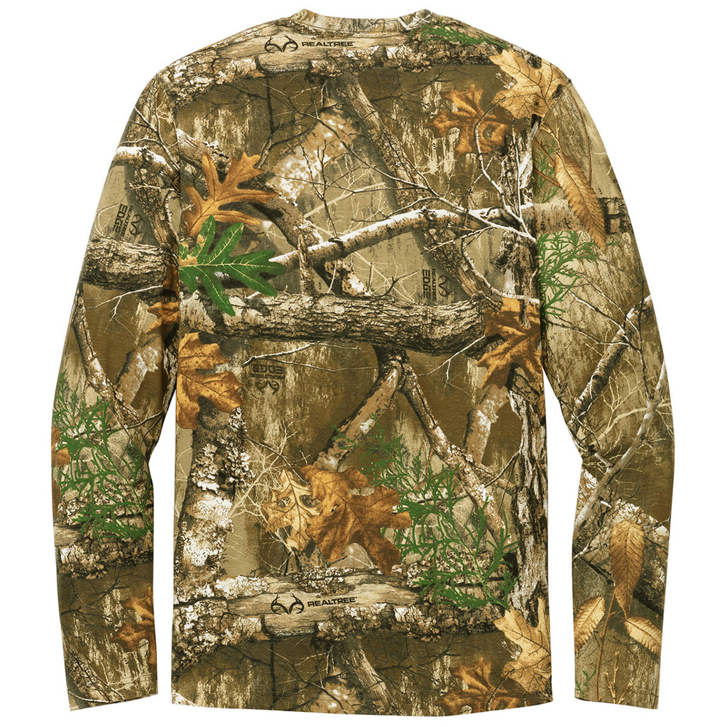 Russell Outdoors Men's Realtree Edge Realtree Long Sleeve Pocket Tee