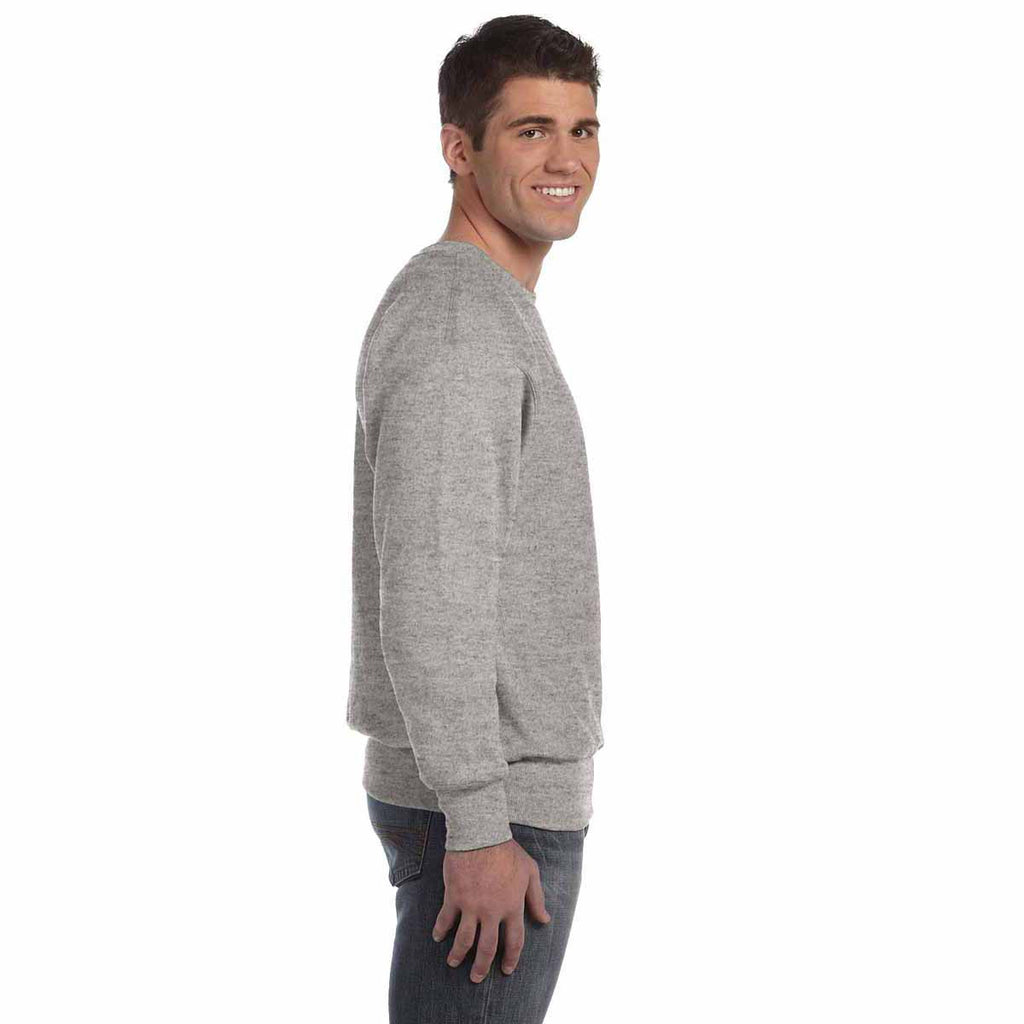 Champion Men's Oxford Grey Reverse Weave 12-Ounce Crew