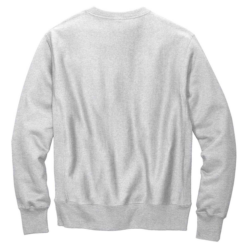 Champion Men's Ash Reverse Weave Crewneck Sweatshirt