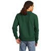 Champion Men's Dark Green Reverse Weave Crewneck Sweatshirt