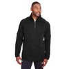 Spyder Men's Black Capture Quarter-Zip Fleece