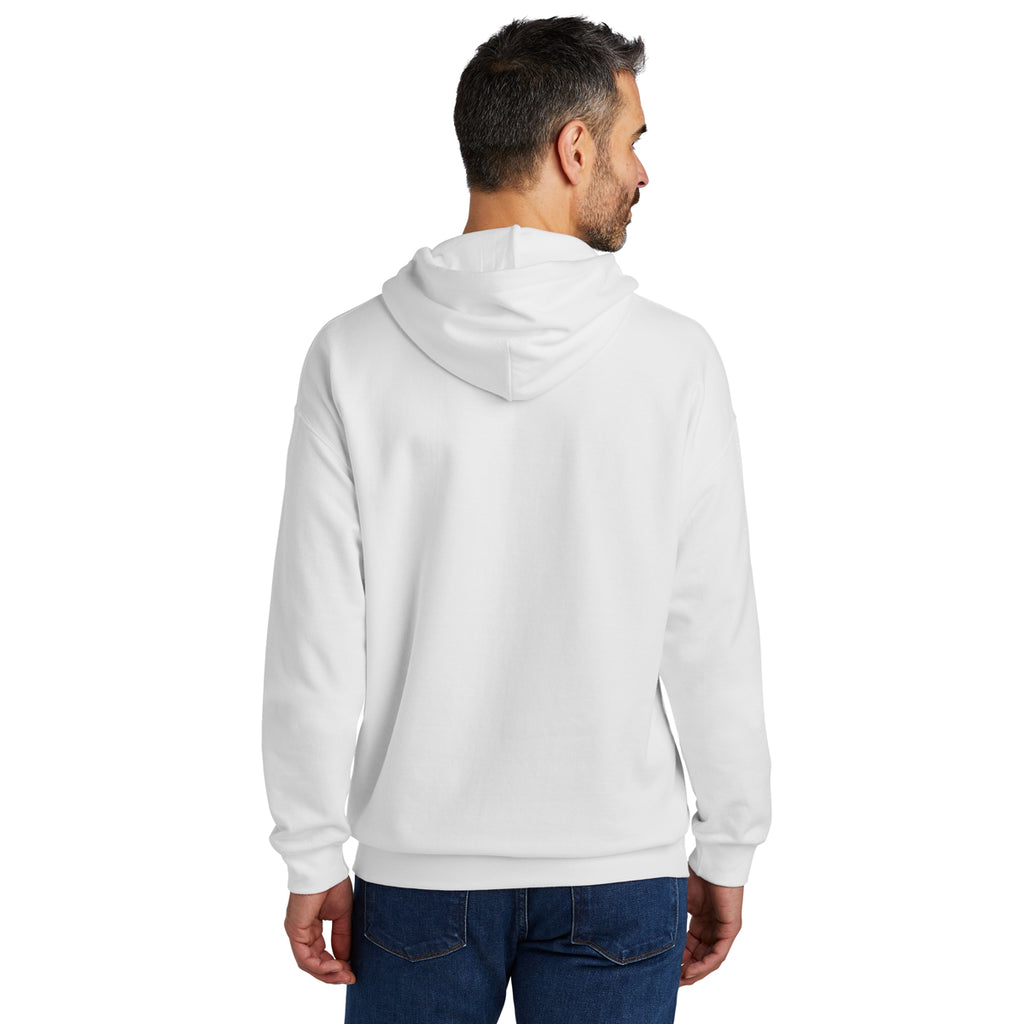 Gildan Men's White Softstyle Pullover Hooded Sweatshirt