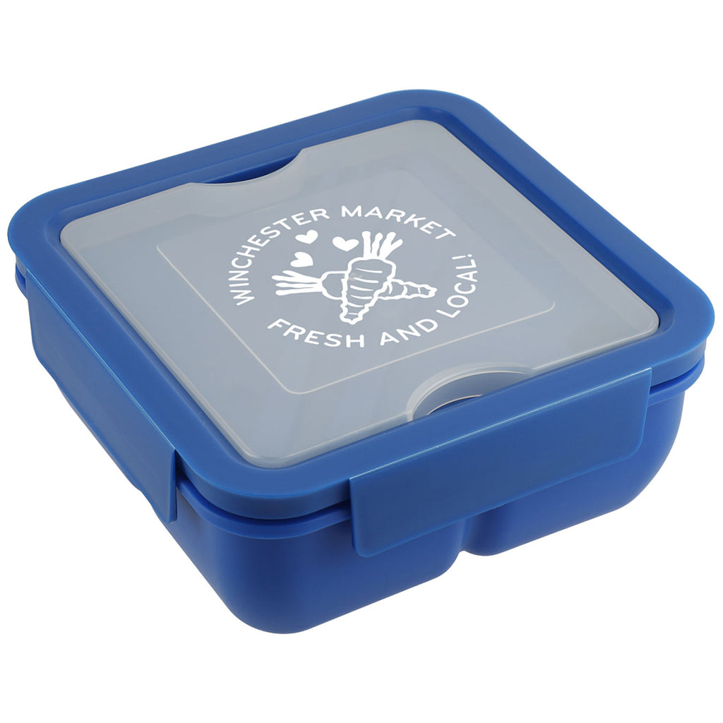 Bullet Blue Recycled Plastic Lunch To Go Set