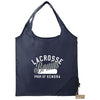 Bullet Navy Bungalow RPET Foldable Shopper Tote