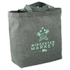 Bullet Dark Green Recycled 5oz Cotton Twill Grocery Tote