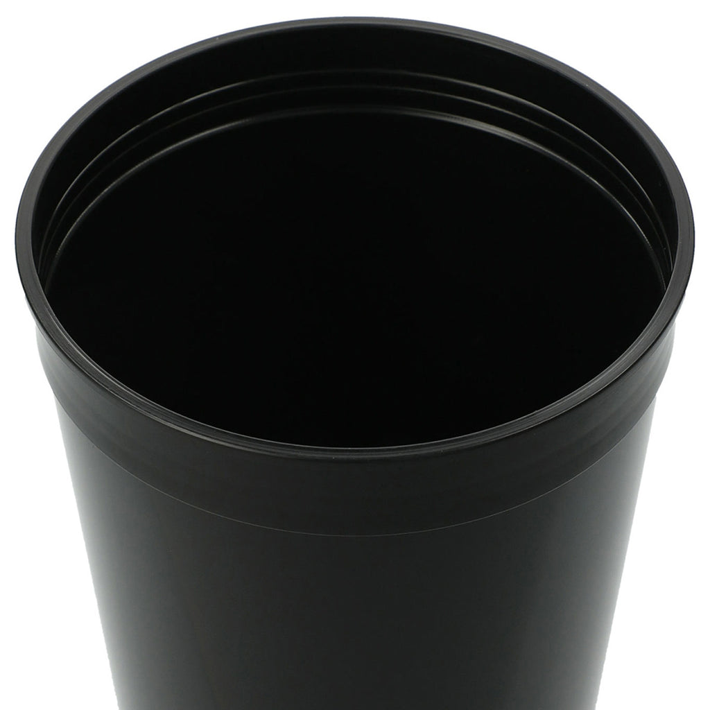 Bullet Black Solid 16oz Stadium Cup