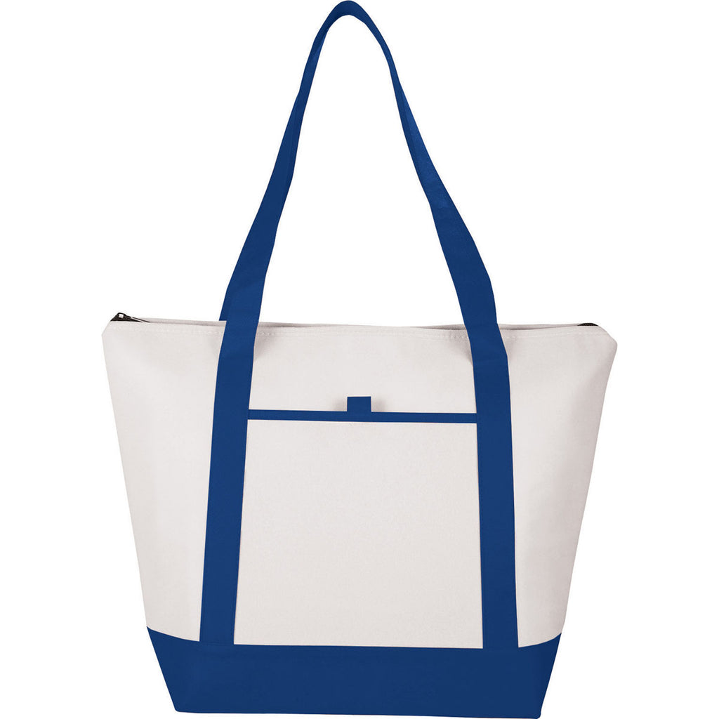 Bullet Royal Blue Lighthouse 24-Can Non-Woven Boat Tote