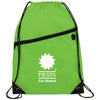 Bullet Lime Green Robin Drawstring Bag