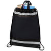 Bullet Black Small Non-Woven Drawstring Bag