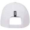 UNRL White/Black Mid-Pro Vented Rope Snapback