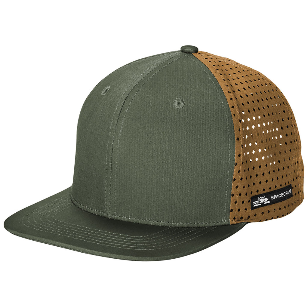 Spacecraft Olive/ Tan Salish Perforated Cap