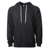 Independent Trading Co. Unisex Black Icon Lightweight Loopback Terry Hooded Pullover