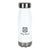 Perfect Line White 20 oz Wide Mouth Stainless Steel Bottle