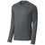 Sport-Tek Men's Dark Smoke Grey Sport-Wick Fleece Pullover Crew