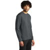 Sport-Tek Men's Dark Smoke Grey Sport-Wick Fleece Pullover Crew