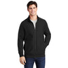 Sport-Tek Men's Black Super Heavyweight Full-Zip Sweatshirt