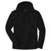 Sport-Tek Men's Black Repel Hooded Pullover