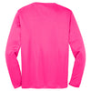 Sport-Tek Men's Neon Pink Long Sleeve PosiCharge Competitor Tee