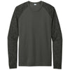 Sport-Tek Men's Black PosiCharge Digi Camo Long Sleeve Tee