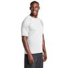 Sport-Tek Men's White Short Sleeve Rashguard Tee