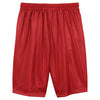 Sport-Tek Men's True Red Long PosiCharge Classic Mesh Short