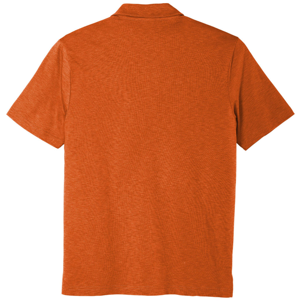 Sport-Tek Men's Texas Orange PosiCharge Strive Polo