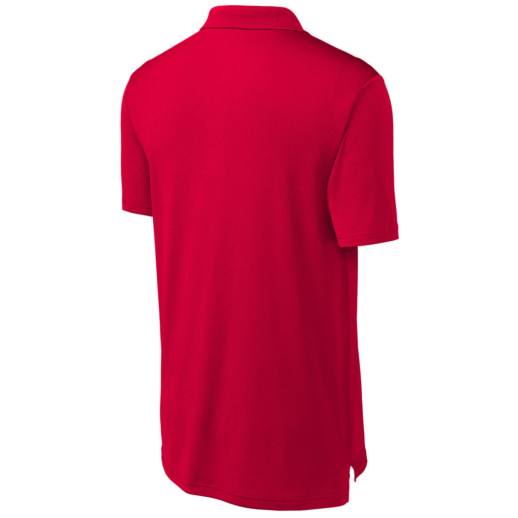 Sport-Tek Men's Deep Red Sideline Polo