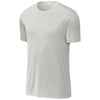 Sport-Tek Men's Silver PosiCharge Re-Compete Tee