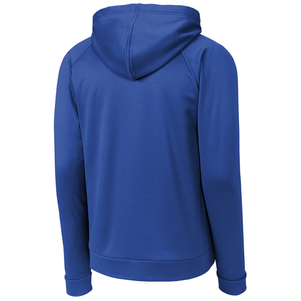 Sport-Tek Men's True Royal Re-Compete Fleece Pullover Hoodie