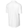 Sport-Tek Men's White UV Micropique Polo