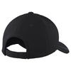 Sport-Tek Black/Graphite Pique Colorblock Cap