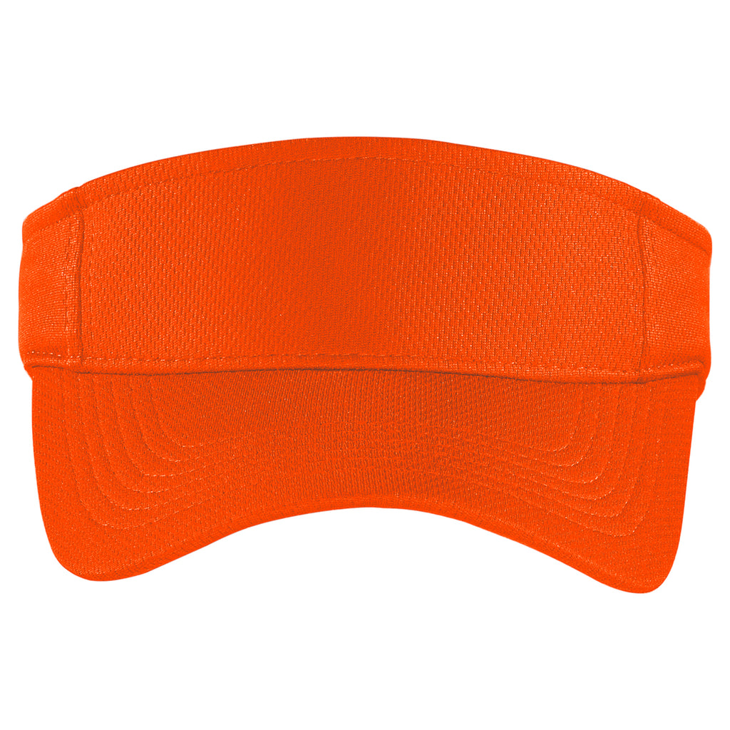 Sport-Tek Neon Orange PosiCharge RacerMesh Visor