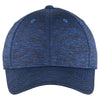 Sport-Tek Dark Royal- Black Electric PosiCharge Electric Heather Cap