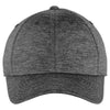 Sport-Tek Grey-Black Electric PosiCharge Electric Heather Cap