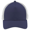 Sport-Tek True Navy/White PosiCharge Competitor Mesh Back Cap