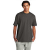 Champion Men's Charcoal Heather Heritage 7-oz Jersey Tee