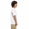 Champion Youth White 6.1-Ounce Short-Sleeve T-Shirt