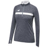 New Balance Women's Team White Athletics Half Zip