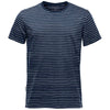 Stormtech Men's Navy/White Railtown Crew Neck Tee