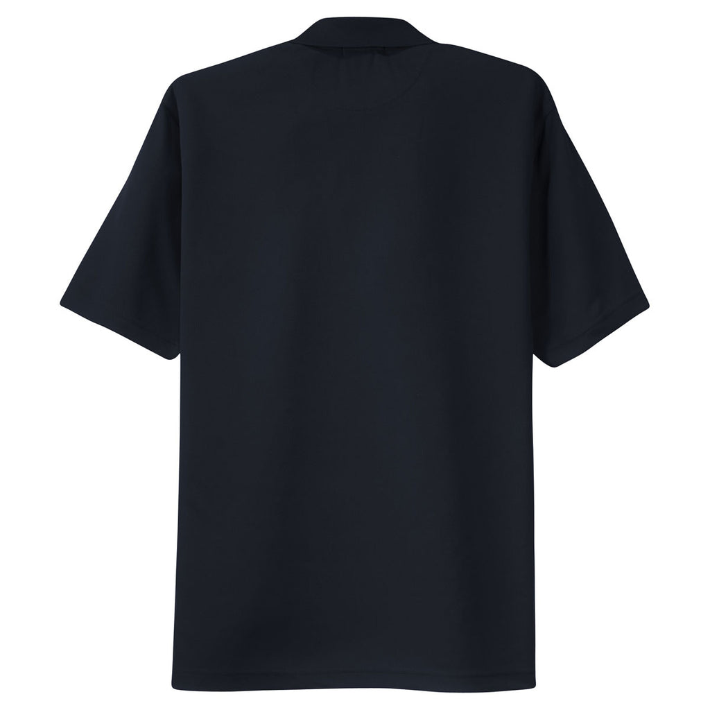 Sport-Tek Men's Navy Tall Dri-Mesh Polo