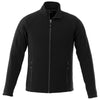 Elevate Men's Black Rixford Polyfleece Jacket Tall