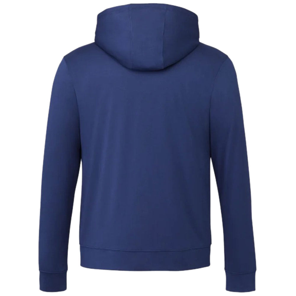 Elevate Men's Vintage Navy Lavar Eco Knit Full Zip Hoody