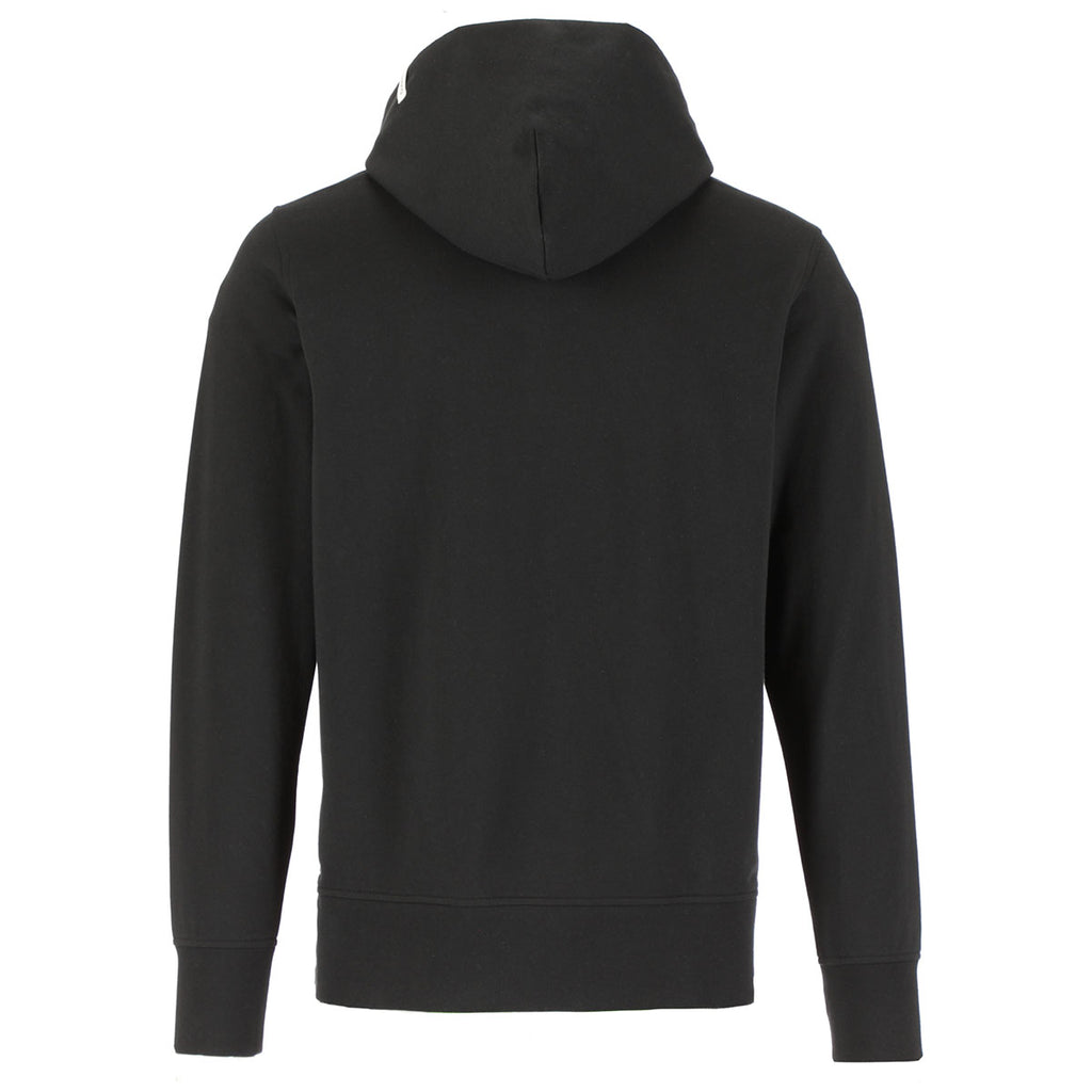 Roots73 Unisex Black Canmore Eco Quarter Zip Hoodie