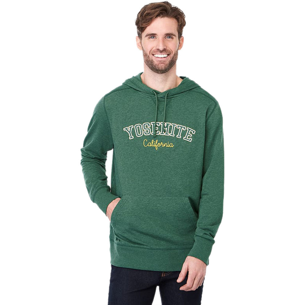 Elevate Men's Juniper Heather Argus Eco Fleece Hoody