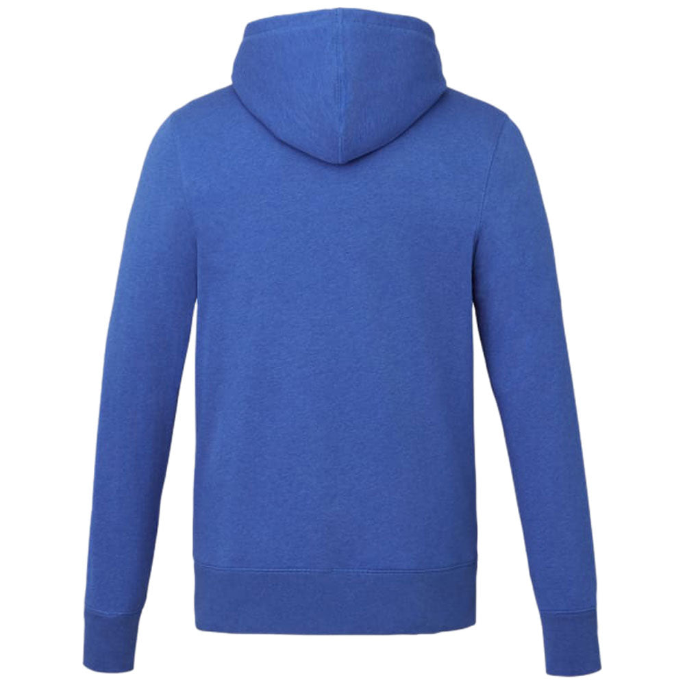 Elevate Men's New Royal Heather Argus Eco Fleece Full Zip Hoody