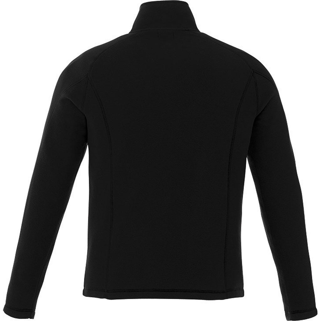 Elevate Men's Black Bowlen Polyfleece Quarter Zip 