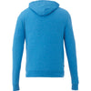 Elevate Men's Olympic Blue Heather Garner Knit Full Zip Hoodie